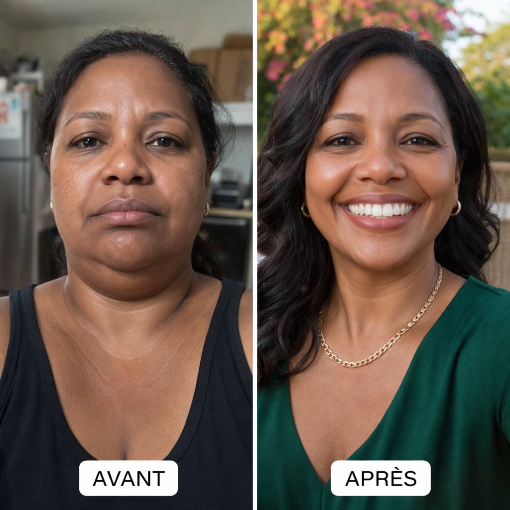 Avant/Après — Sylvie, 52 ans